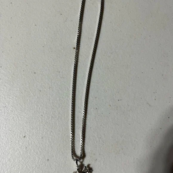 Monet Silver Sagittarius Pendant Necklace - Picture 2 of 3